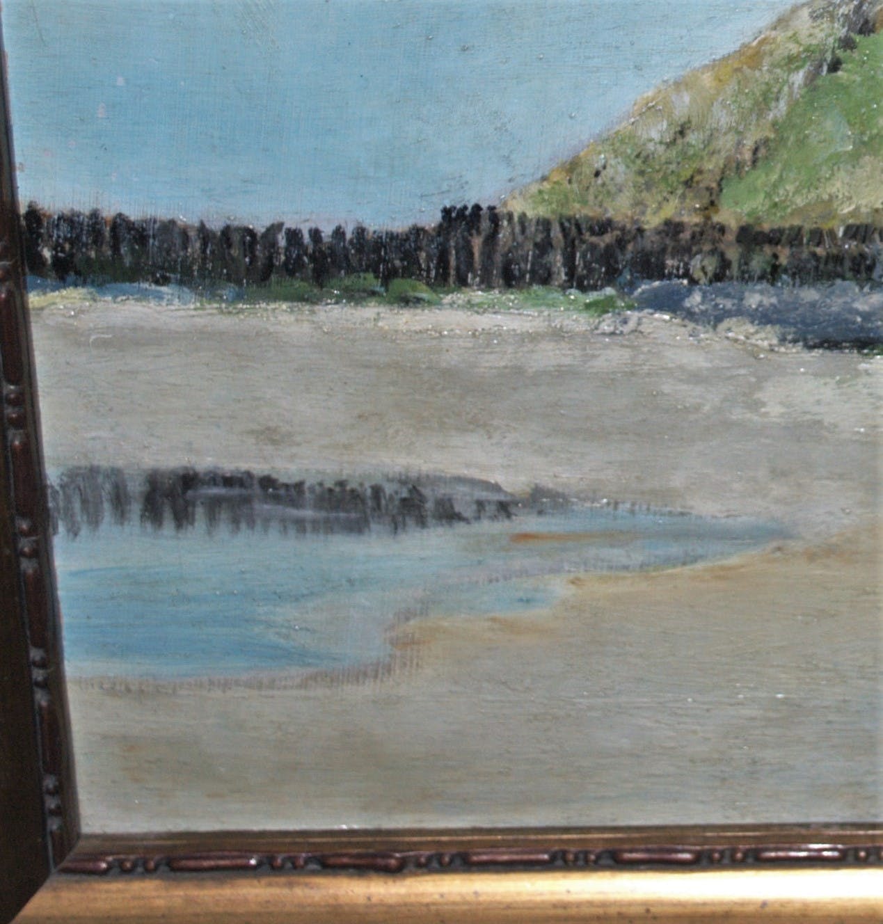 Niet of onleesbaar gesigneerd - strand en duinen bij Zoutelande Zeeland rond 1920/30 kopen? Bied vanaf 1!