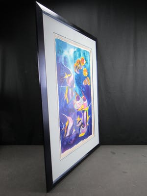 Hettie Saaiman - Tropische Vissen (Blauw) kopen? Bied vanaf 120!