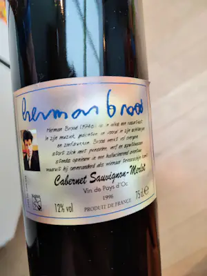 Herman Brood - Unieke set: WIJN kopen? Bied vanaf 325!