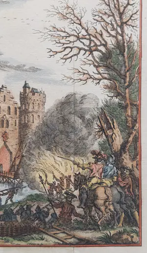 Simon Fokke - Slot Hagestein Utrecht Vijfheerenlanden Oude Gravure 1770 kopen? Bied vanaf 35!