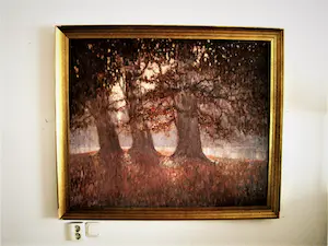 Niet of onleesbaar gesigneerd - GROOT Belgisch omstr. 1920 Luministisch olieverf ges. Morr.. kopen? Bied vanaf 1!