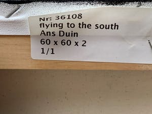Niet of onleesbaar gesigneerd - Ans Duin- flying to the south kopen? Bied vanaf 1!