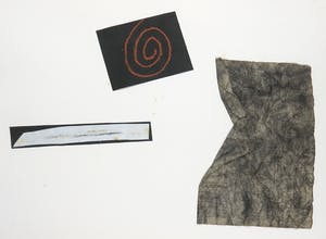 Tjeng Sit Oey - Collage, Zonder titel- Ingelijst kopen? Bied vanaf 35!