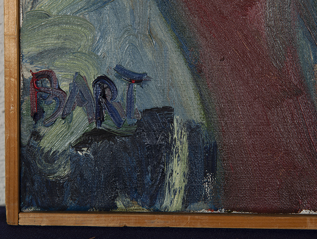 Bart de Graaf - 2 vrouwen - Olieverf op doek - gesigneerd l.o. - herkomst BKR Wassenaar - 1974 kopen? Bied vanaf 10!