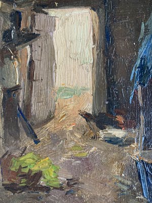 Cor Noltee - Interieur boerenschuur kopen? Bied vanaf 250!