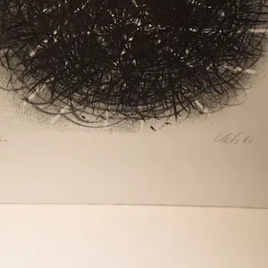 Günther Uecker - ohne Titel (Gepalltes) kopen? Bied vanaf 700!