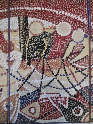 Jan Bernard Meinen - Schilderij op papier Vissersboot kopen? Bied vanaf 75!