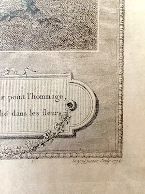 François-Robert Ingouf - La Promenade du Soir (1774) - Kopergravure, Ingelijst kopen? Bied vanaf 40!