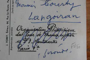 Kees van Dongen - Ansichtkaart - Tour de France cycliste 1955 - 19e Etappe Pau - Bordeaux kopen? Bied vanaf 30!