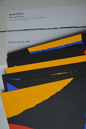 Gielijn Escher - Zes zeefdrukken. kopen? Bied vanaf 1!