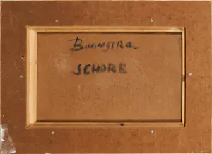 Klaas Boonstra - Olieverf op board, Abstracte compositie - Ingelijst kopen? Bied vanaf 200!