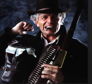 Paul Huf - Foto, Ben Cramer als Cowboy - Ingelijst kopen? Bied vanaf 1!