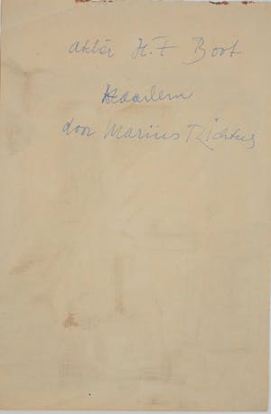 Marius Richters - atelier H.F. Boot kopen? Bied vanaf 75!