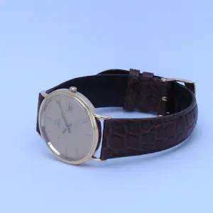 Omega De Ville - 18k gouden kast - herenhorloge kopen? Bied vanaf 1700!