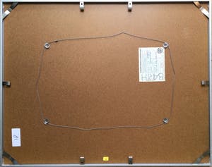 Ger Lataster - De schilder | kleuren ets (ingelijst) kopen? Bied vanaf 89!