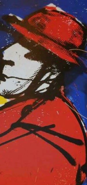 Herman Brood - Ik Piano - zeefdruk - gesigneerd - 150 ex. kopen? Bied vanaf 1!