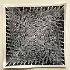 Lucile Roebuck Keeler - Op-Art - 1965 - " Radius - Diagonals" verkocht voor € 50!