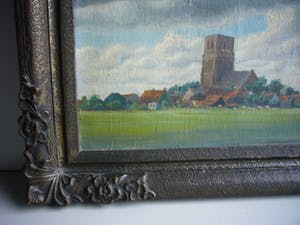 Niet of onleesbaar gesigneerd - Zicht op Ransdorp kopen? Bied vanaf 10!