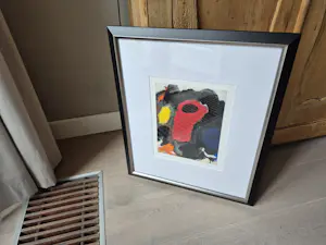 Eugène Brands - Gouache op karton, gesigneerd linksonder - '66 en verso kopen? Bied vanaf 1250!