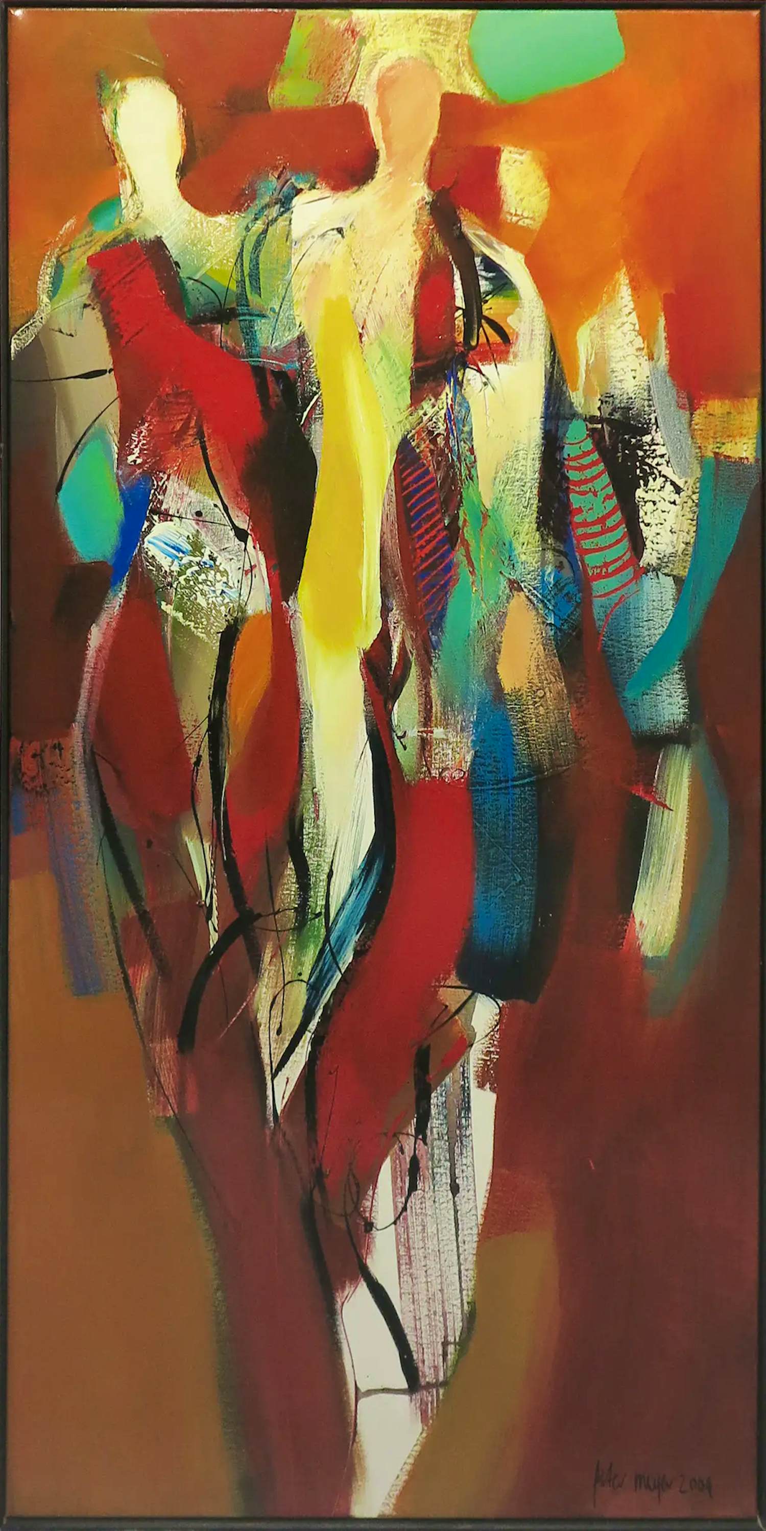 Peter Meijer - Vargo, Acryl op doek kopen? Bied vanaf 325!