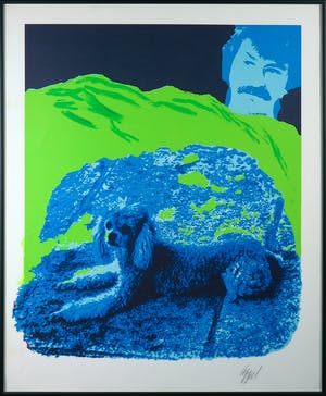 Karel Appel - Tuesday uit de serie Seven Summer Days - Ingelijst kopen? Bied vanaf 1!