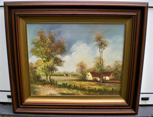 Henner Knauf - Landschap kopen? Bied vanaf 40!