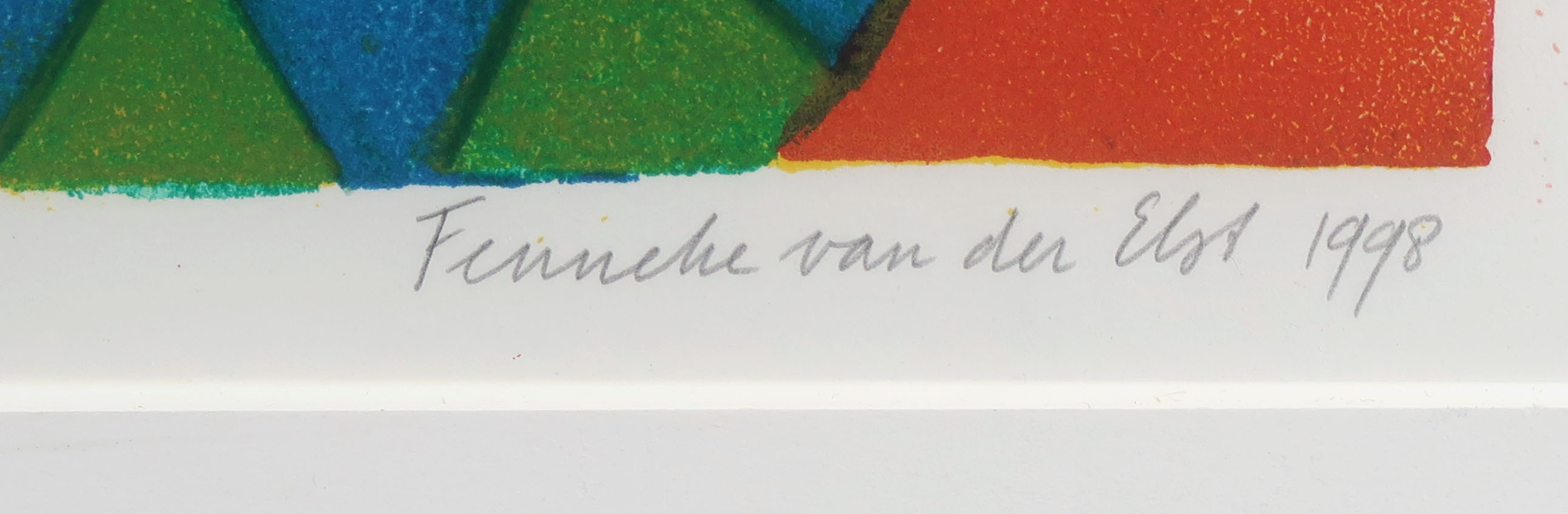 Fenneke van der Elst - Zeefdruk, Crispin - Ingelijst kopen? Bied vanaf 35!