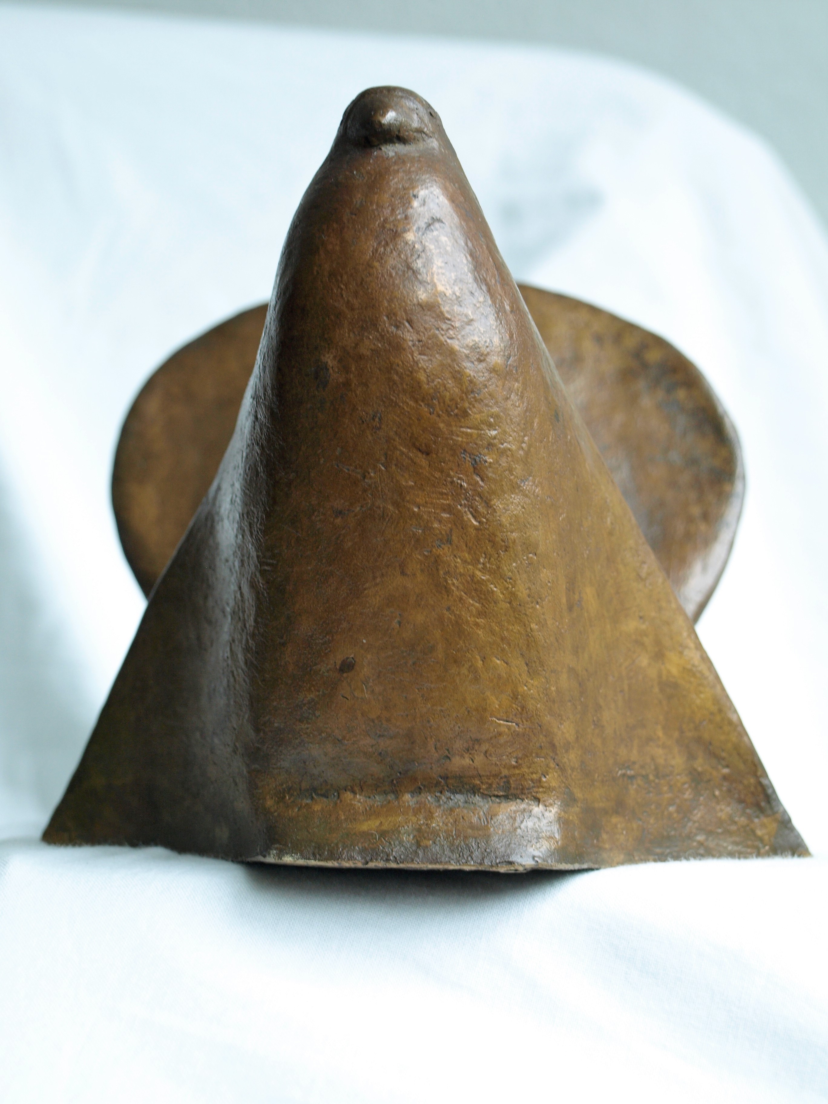 Niet of onleesbaar gesigneerd - Bronzen beeld , Duif / Doffer  kopen? Bied vanaf 1!