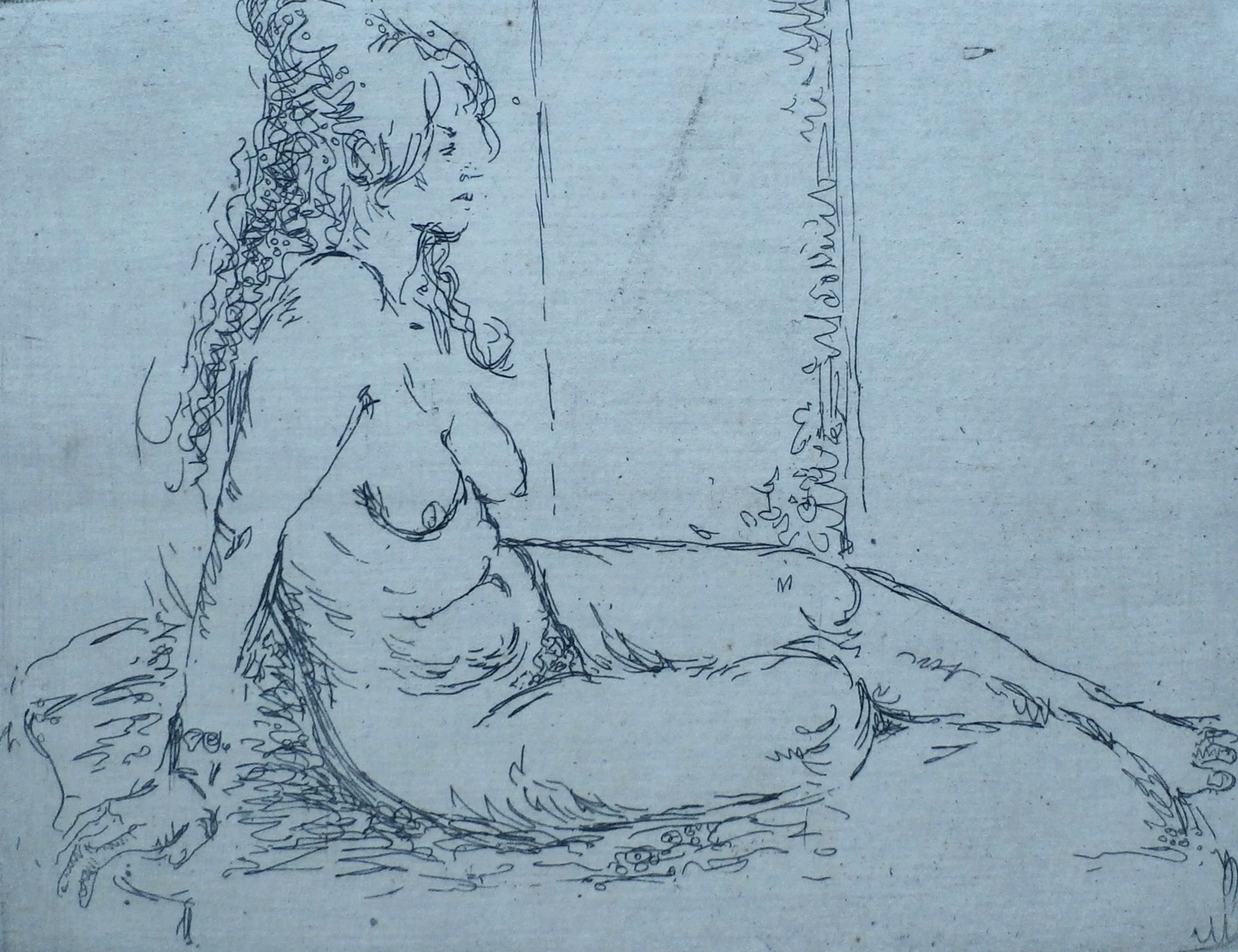 Marijke de Wit - Ets - oplage 7 verkocht voor € 35!