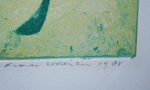 Frank Lodeizen - Abstracte kleurets 1981 - oplage 11 kopen? Bied vanaf 50!