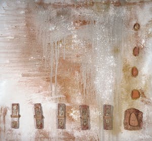 Chantal Borremans - Gemengde techniek op doek, Les Cartouche (Zeer Groot) kopen? Bied vanaf 1!