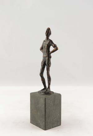 Carel Kneulman - Brons, Het Lieverdje kopen? Bied vanaf 120!