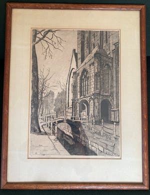 Jan Sirks - Kerkportaal delft kopen? Bied vanaf 85!