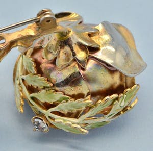 1950s Vintage Flower Brooch kopen? Bied vanaf 150!