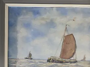 Jan Kelderman - Zeilschepen op zee. kopen? Bied vanaf 20!