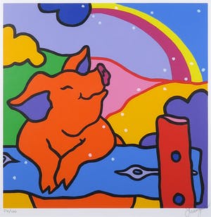 Shunyam - Zeefdruk, Daydream - Ingelijst kopen? Bied vanaf 35!