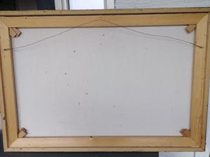 Niet of onleesbaar gesigneerd - New York Skyline (erg groot schilderij) kopen? Bied vanaf 1!