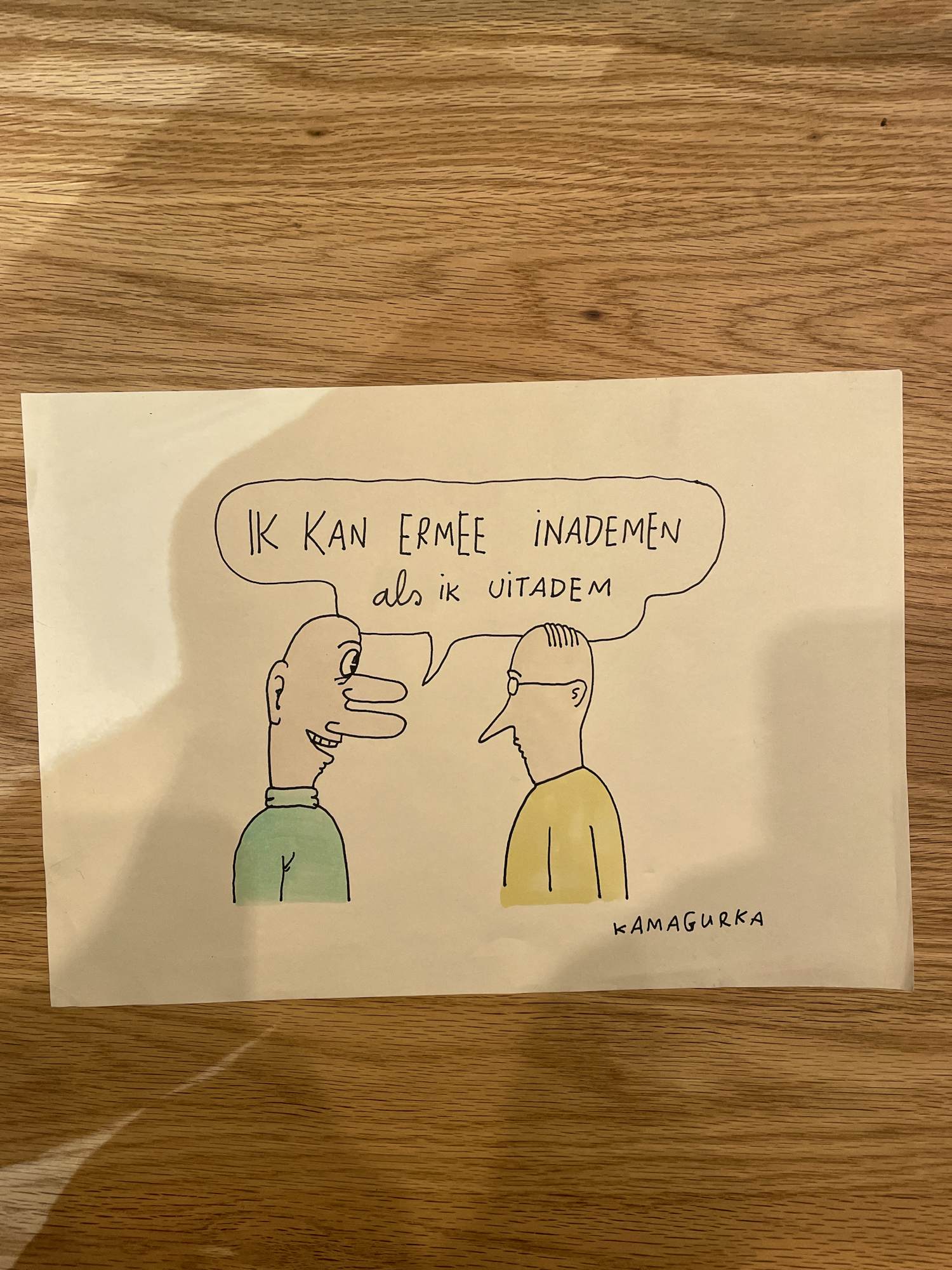 Kamagurka - Ik kan ermee inademen als ik uitadem kopen? Bied vanaf 100!
