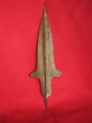 Brons (Onbekend) - Bronzen speerpunt. kopen? Bied vanaf 35!