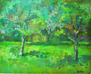 Jeanne Bieruma Oosting - Oosterpark Amsterdam omstreeks 1968 verkocht voor € 400!