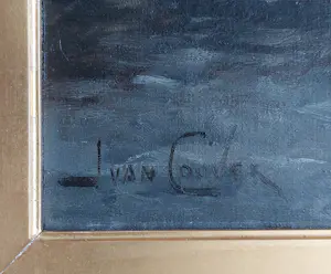 Hermanus Koekkoek (jr.) - Havengezicht in Holland kopen? Bied vanaf 995!