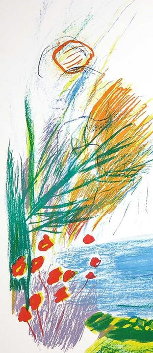 Pieter Defesche - Litho op papier, Zonder titel (Groot) kopen? Bied vanaf 1!