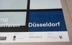 Piet Mondriaan - Evolution Ausstellungsplakat Düsseldorf 2022 kaufen? Bieten Sie von 40!