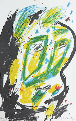 Kees Salentijn - Lot van ca. 280 (!) zeefdrukken kopen? Bied vanaf 1!