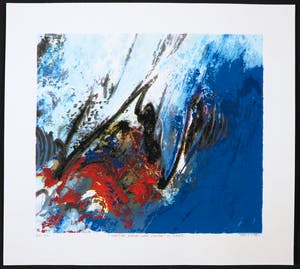 Mattie Schilders - Zeefdruk, Water, Bron van leven 3 kopen? Bied vanaf 1!