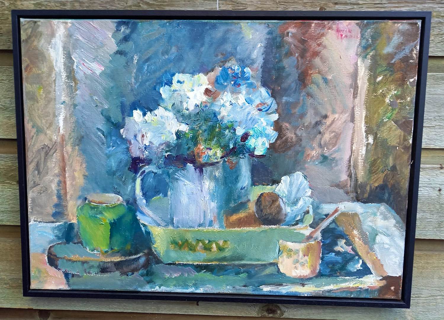 Anneke Kimmel-van der Made - Stilleven met bloemen kopen? Bied vanaf 210!