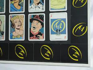 Edgar Pierre Jacobs - 1 Zeefdruk + 34 ingelijste kaartjes , Blake en Mortimer, “Het Gele Teken” kopen? Bied vanaf 1!