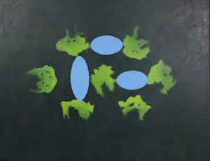 Ademir Arapović - Olieverf op doek, Zonder titel - Ingelijst kopen? Bied vanaf 200!