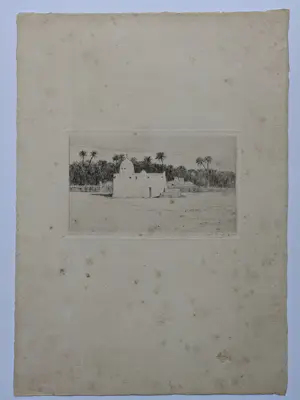 Philip Zilcken - 1910 - Marabout de Sidi-Zarzour (Biskra) kopen? Bied vanaf 25!