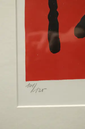 Willem Brauck - 101/125 exemplaar Abstracte Kunst Zeefdruk 1995 kopen? Bied vanaf 50!